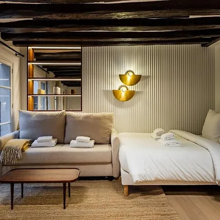 2pers # Ile St Louis # Bord De Seine * パリ